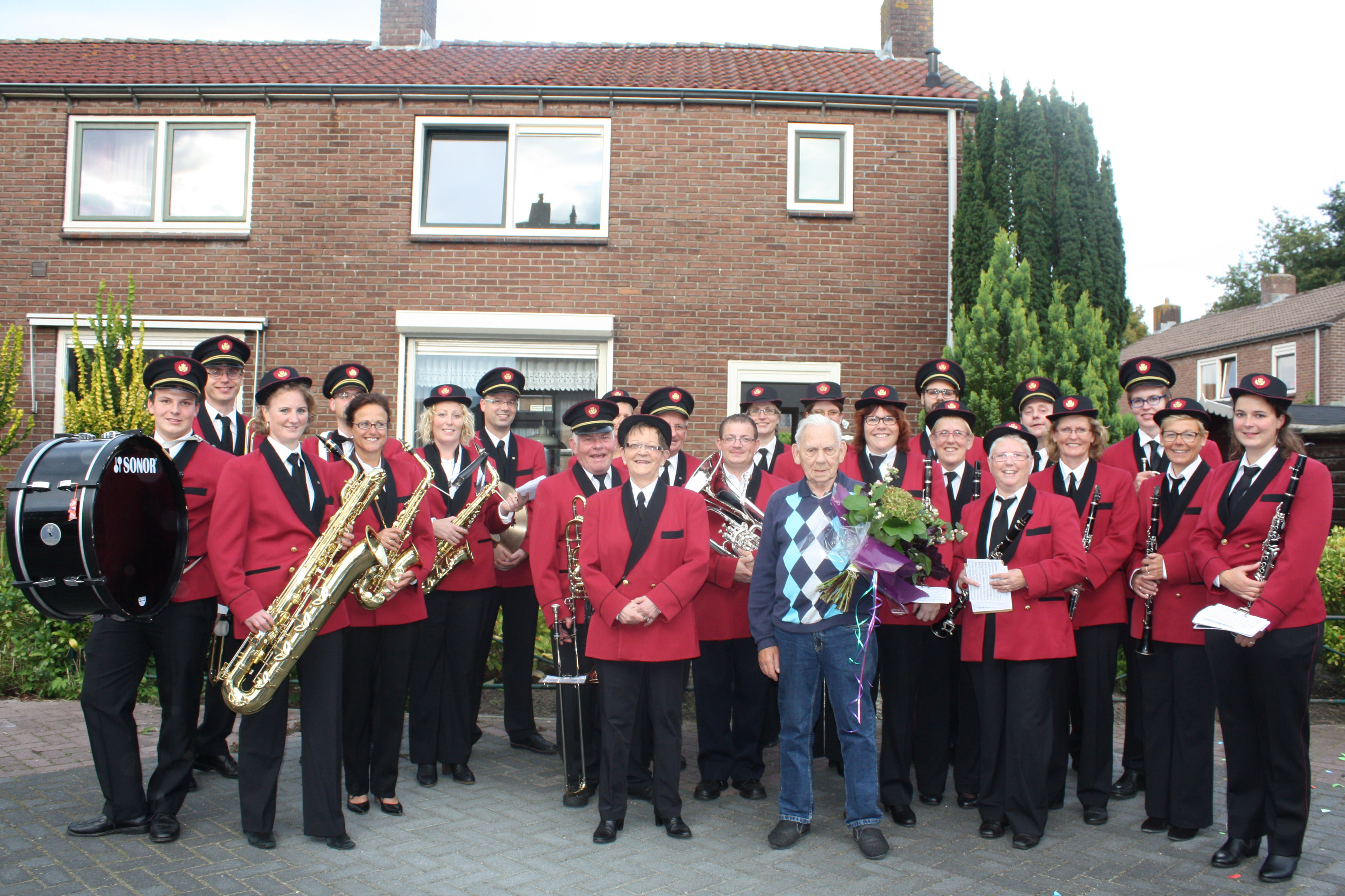 Klaas Jager 80 jaar lid