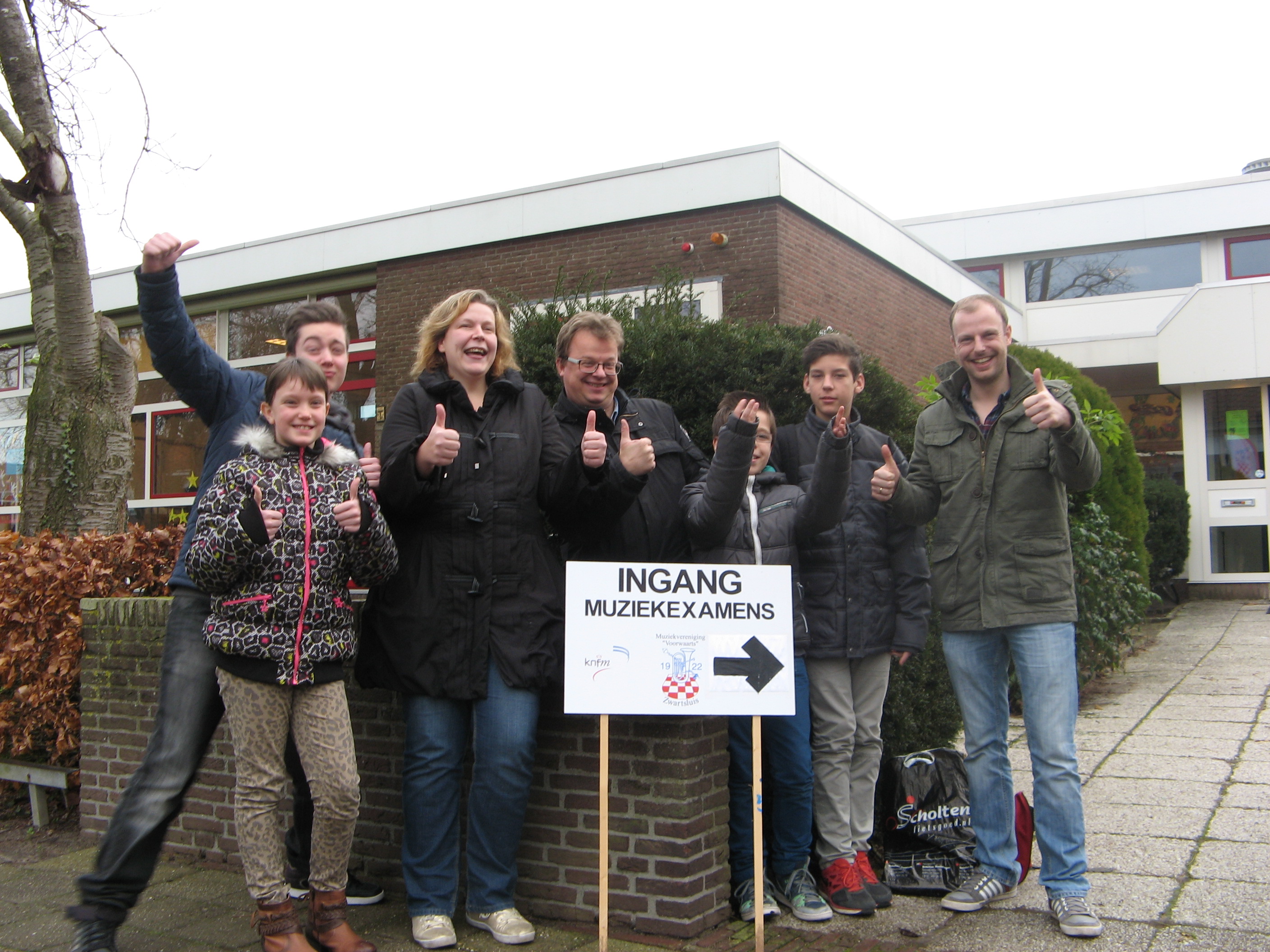 Leerlingen halen diploma